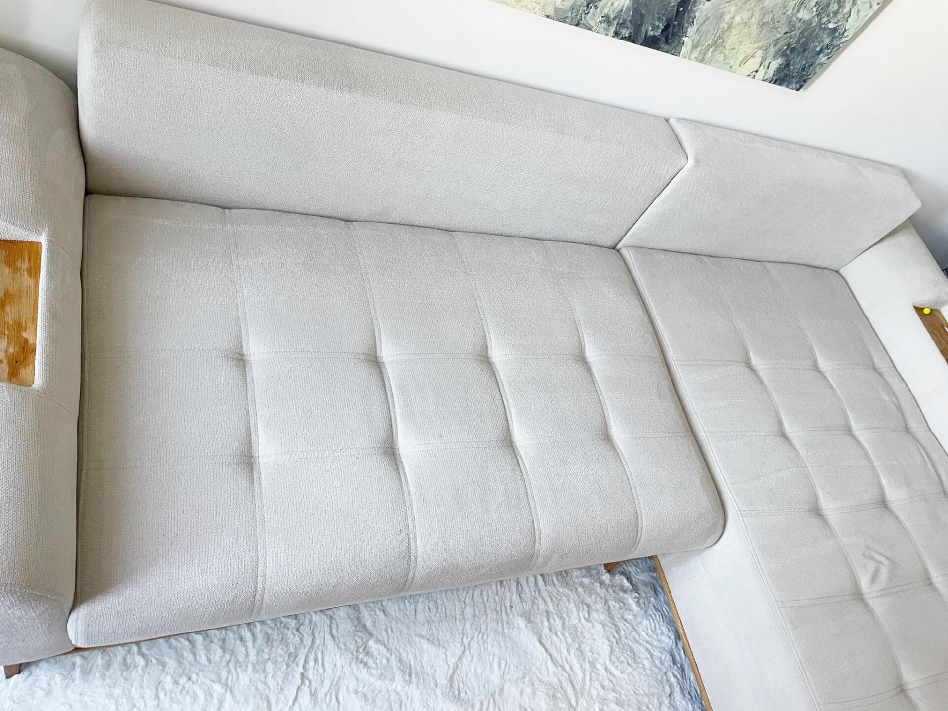 Polsterreinigung Wien Nachher