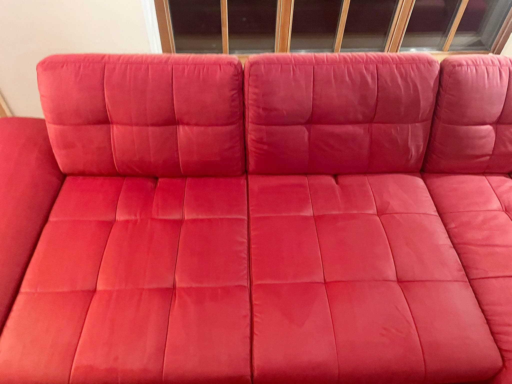 Polsterreinigung Wien Nachher